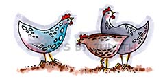 H-320-HK Geo Chickens